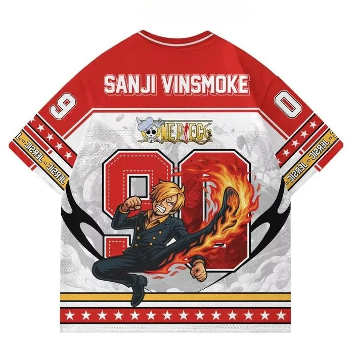 Maillot One Piece Sanji Vinsmoke - Design "Diable Jambe"