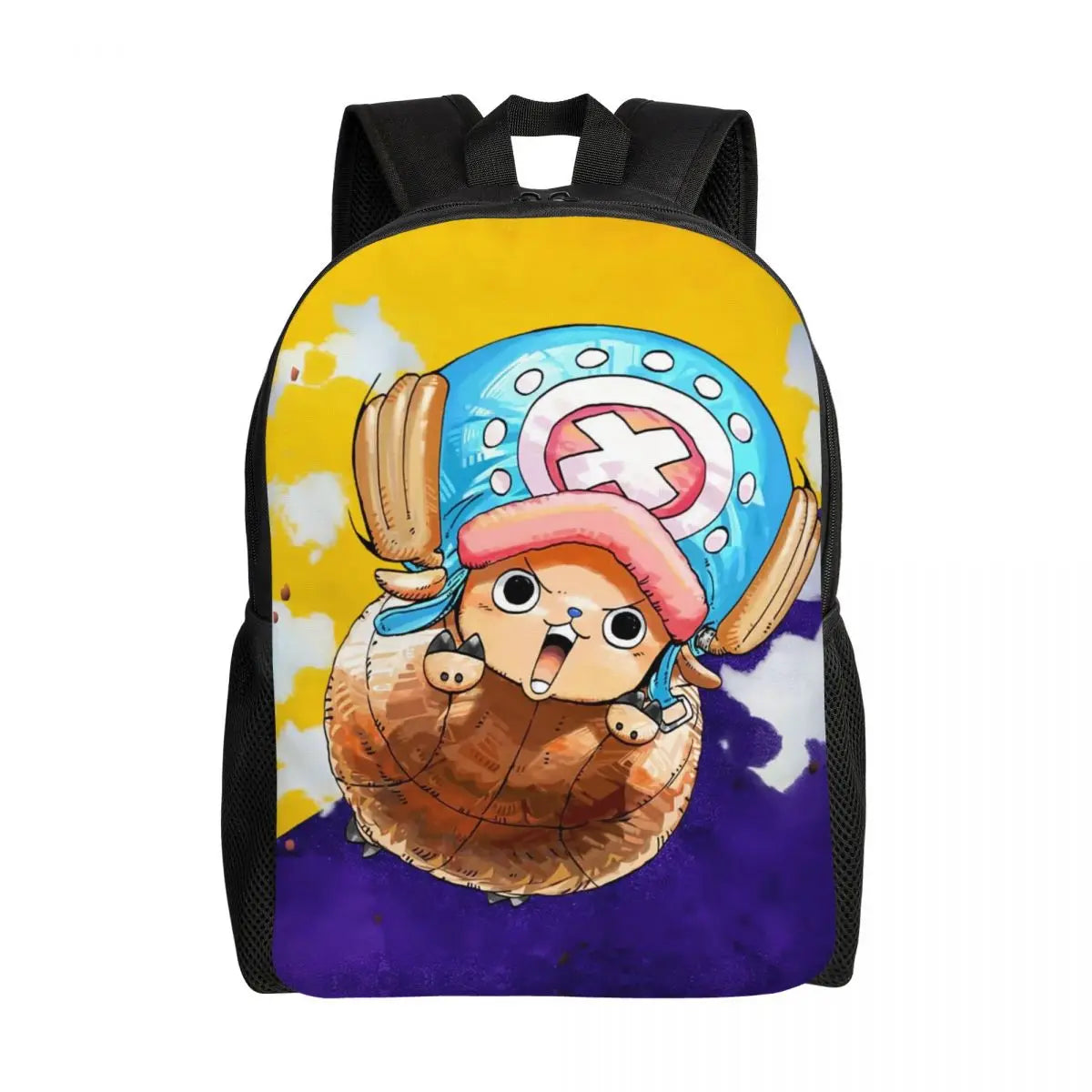 Tony Tony Chopper One Piece-Rucksack – Fröhliche, mehrfarbige Illustration