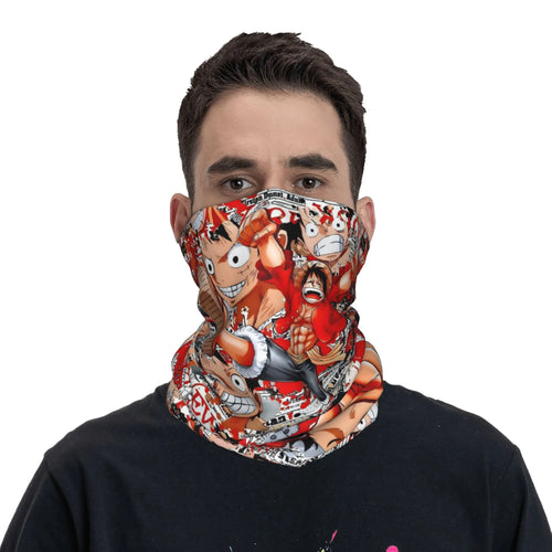 Bandana One Piece - Luffy Orange