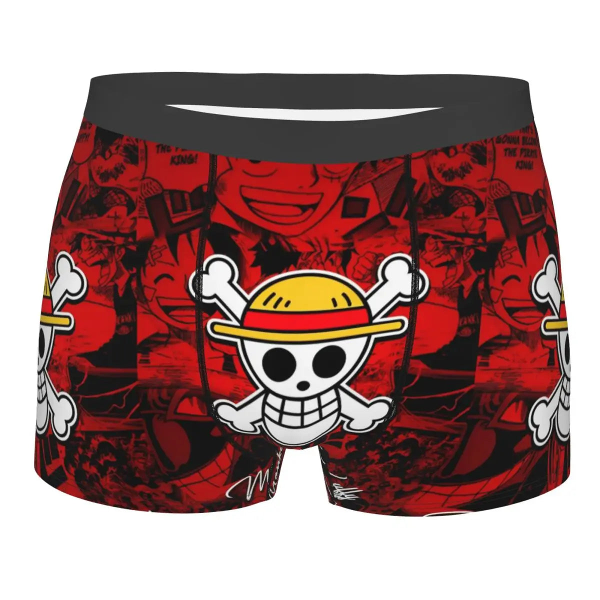 Boxershorts – Roter Jolly Roger
