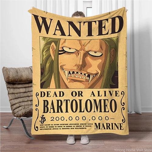 One Piece Wanted-Poster – Bartolomeo der Kannibale
