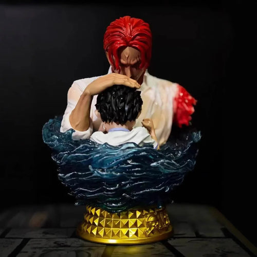 Buste One Piece - Shanks le Roux & Luffy (Scène de l'Adieu)