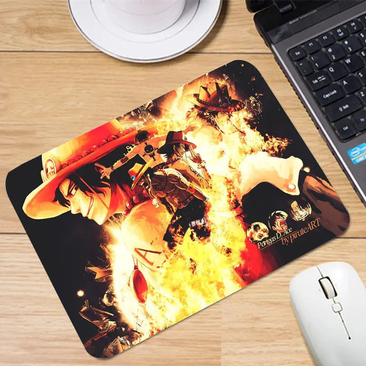 Tapis de Souris One Piece - Portgas D. Ace Poing de Feu