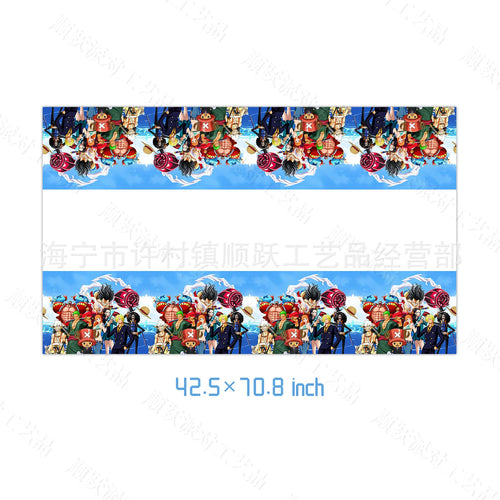 Nappe de Fête One Piece - Protection de Table Imprimée (Plastique)