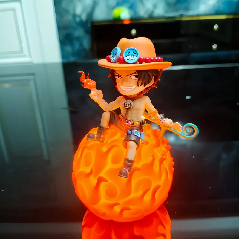 Figurine One Piece - Portgas D. Ace sur Fruit du Démon (Mera Mera)