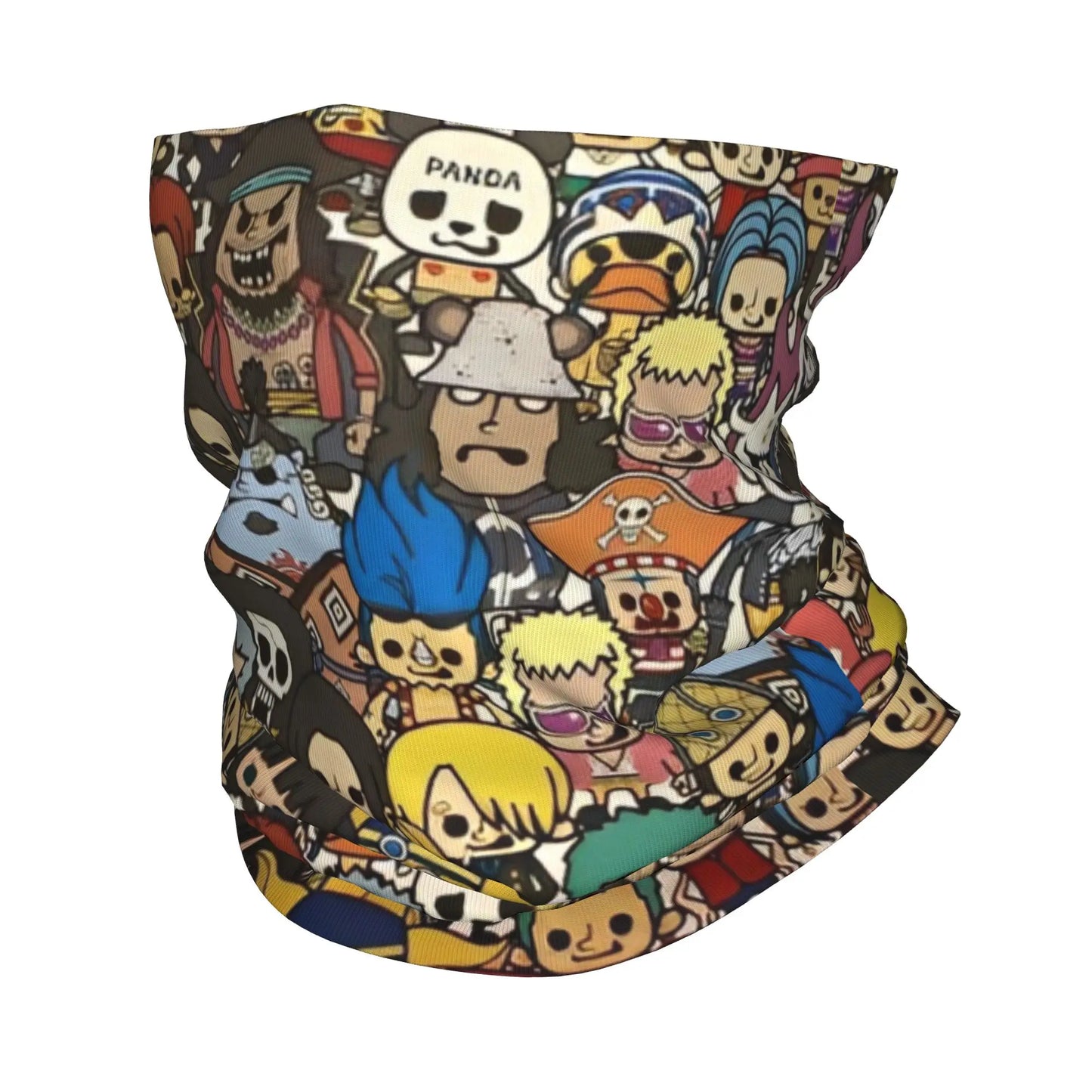 One Piece Schlauchschal – Strohhutpiraten-Collage