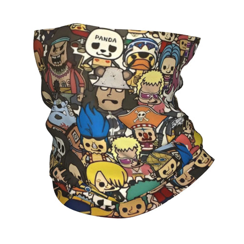 One Piece Schlauchschal – Strohhutpiraten-Collage