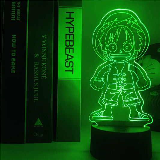 One Piece LED-Nachtlicht – Chopper in der Neuen Welt (Grün)