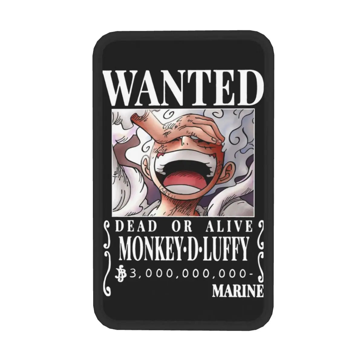 Housse d'Accoudoir One Piece - Poster Wanted Luffy "Dead or Alive" (3 Milliards)