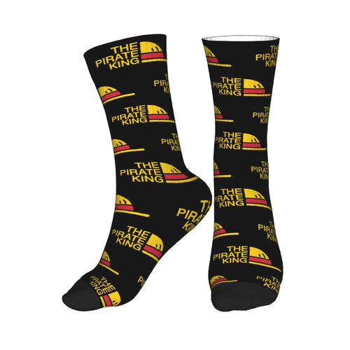 Chaussettes One Piece - Affiches Wanted Noir