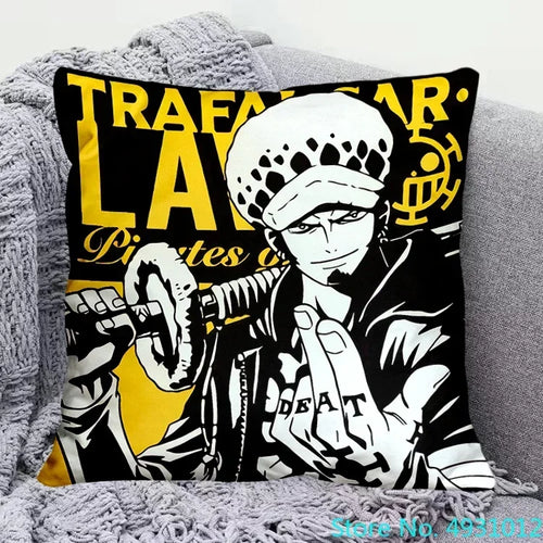 One Piece-Kissenbezug – Trafalgar Law (45x45cm)