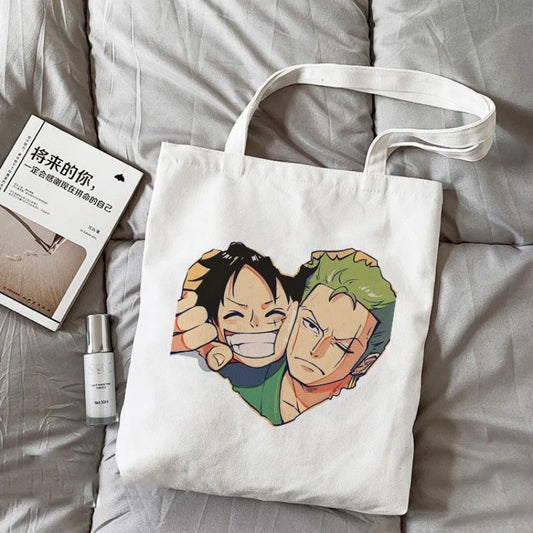 One Piece-Tragetasche – Duo Ruffy & Zorro