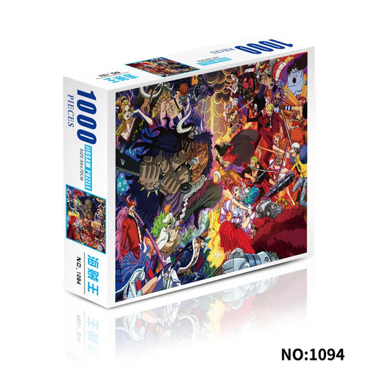 Puzzle One Piece 1000 Pièces - Combat Luffy vs Kaido (Arc Wano)