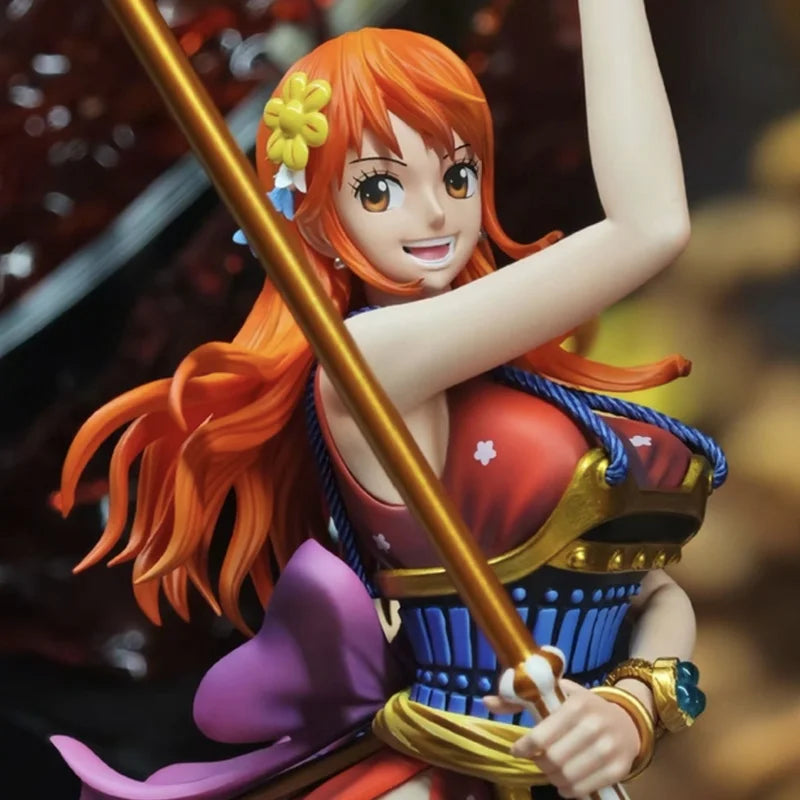 Statue One Piece Premium - Nami Effets Spéciaux (Haute Qualité)