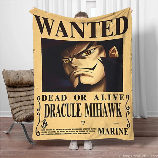 One Piece Wanted-Poster – Dracule Mihawk (Falkenauge)