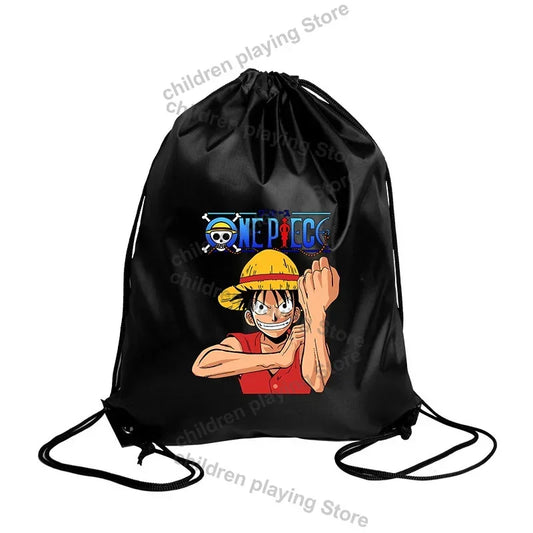 One Piece Umhängetasche – Monkey D. Ruffy mit ernstem Gesichtsausdruck