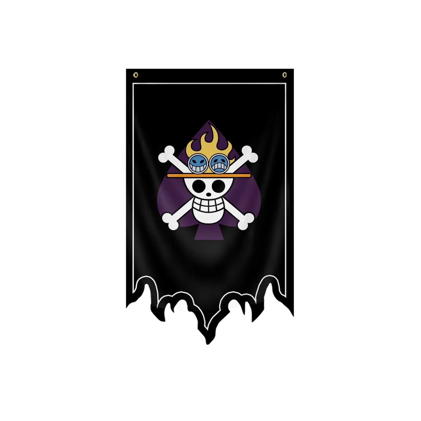 One Piece-Flagge – Jolly Roger von Whitebeard