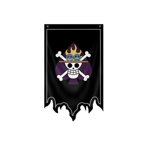 One Piece-Flagge – Jolly Roger von Whitebeard