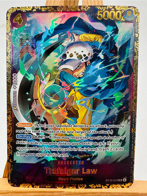 One Piece-TCG-Karte – Trafalgar Law (Alternative Illustration, Super Rare)