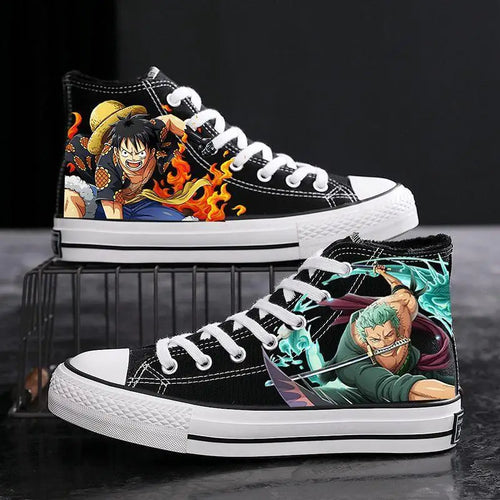 Baskets One Piece - Zoro Combat Noir