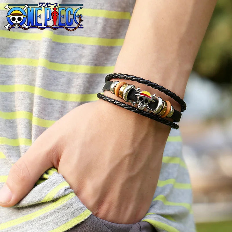Bracelet One Piece - Multi-rangs Équipage Mugiwara