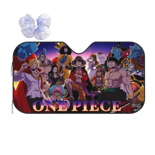 Pare-soleil Avant One Piece - Portraits de l'Équipage Arc Wano (XXL)