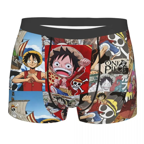 Boxershorts – Anime-Helden-Collage