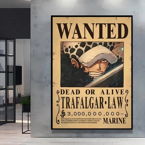 One Piece Wanted-Poster – Trafalgar Law (3 Milliarden)