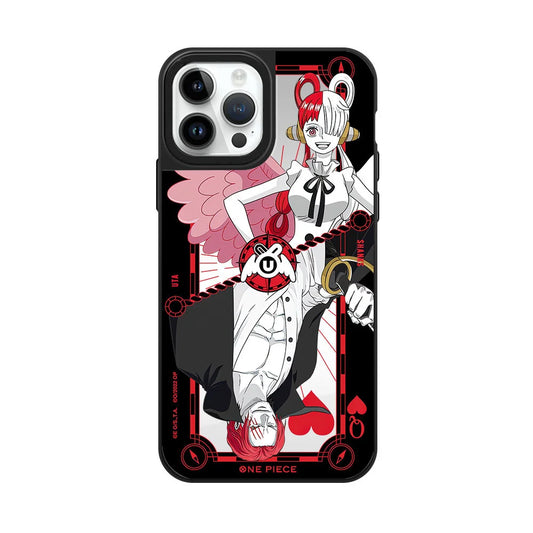 One Piece-iPhone-Hülle – Mädchen und Shanks