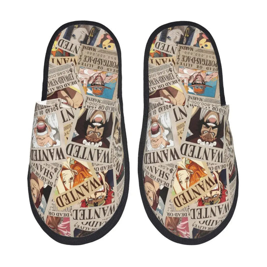 Chaussons One Piece - Design Avis de Recherche Wanted Vintage