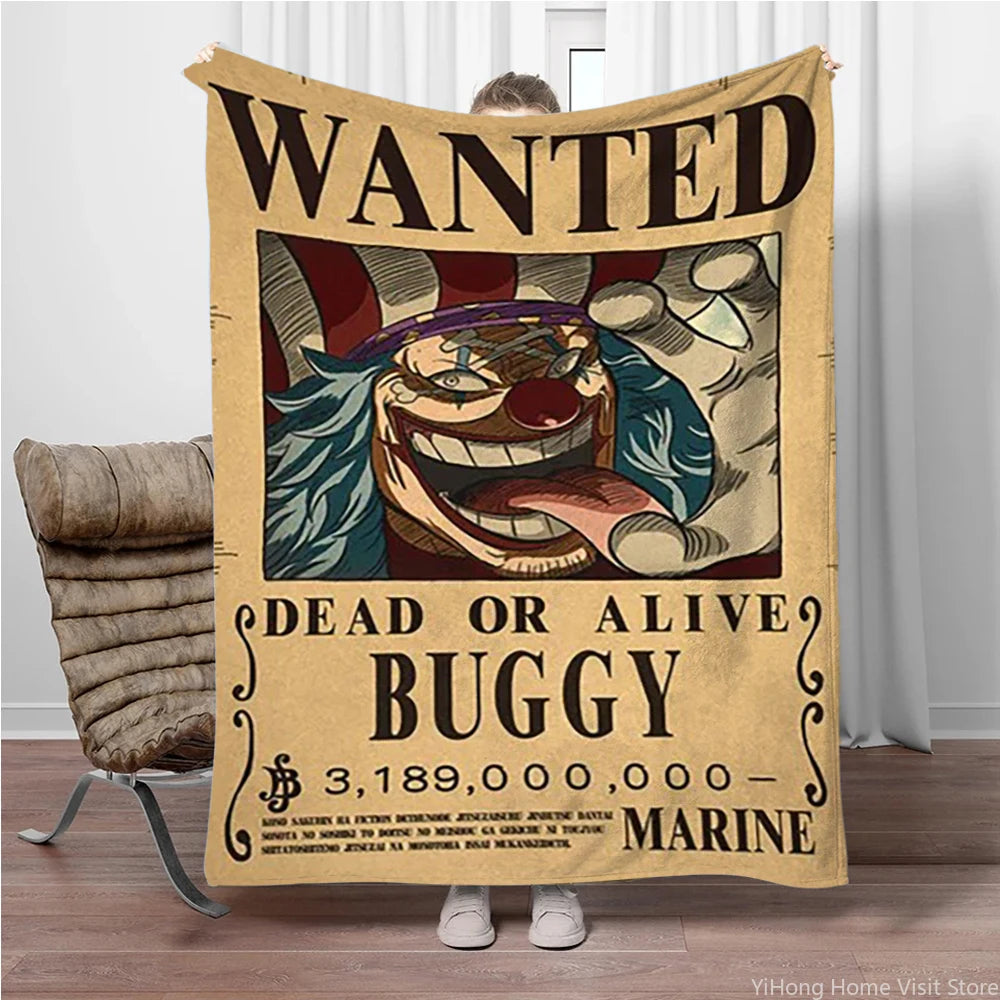 One Piece Wanted-Poster – Buggy der Clown (Der Clown der tausend Stücke)