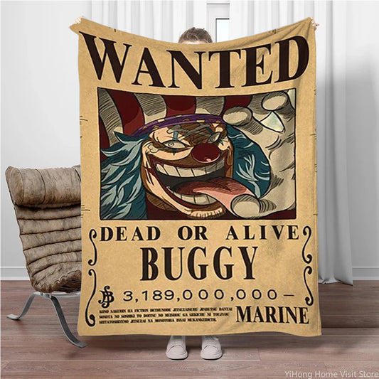 One Piece Wanted-Poster – Buggy der Clown (Der Clown der tausend Stücke)