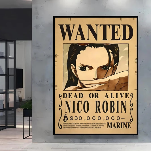 Poster One Piece Wanted - Nico Robin (Enfant du Démon)