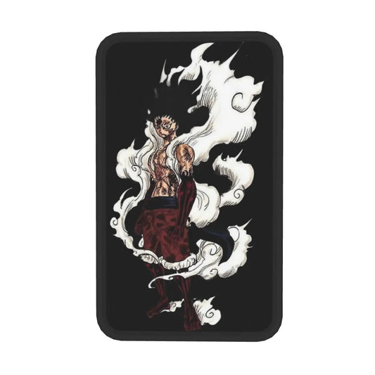 Housse d'Accoudoir One Piece - Silhouette de Luffy sous la Lune