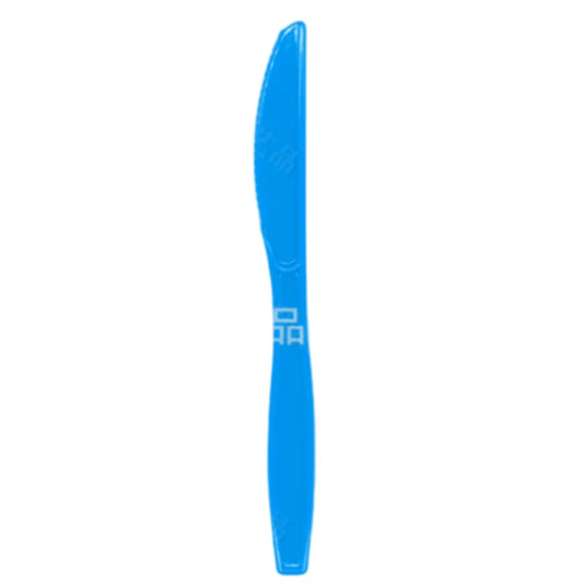 Couteau de Table One Piece - Accessoire de Fête Thématique (Bleu)