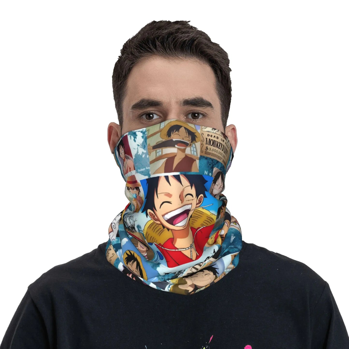One Piece-Bandana – Ruffy Himmelblau