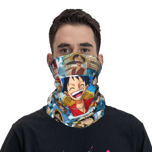 One Piece-Bandana – Ruffy Himmelblau