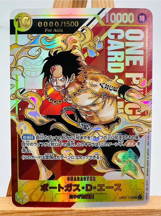 One Piece TCG-Karte – Portgas D. Ace (Alternative Art Rare)