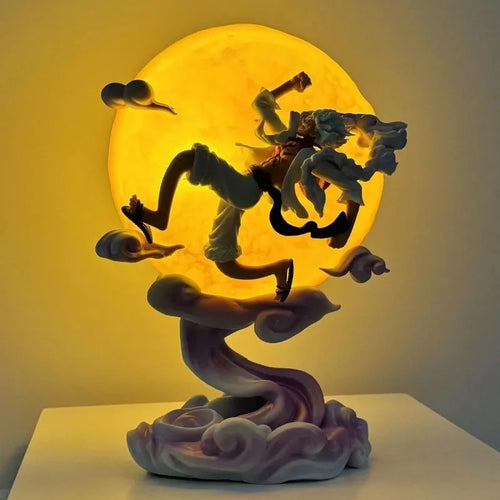Figurine One Piece - Monkey D. Luffy Gear 5 (Combat Statue)