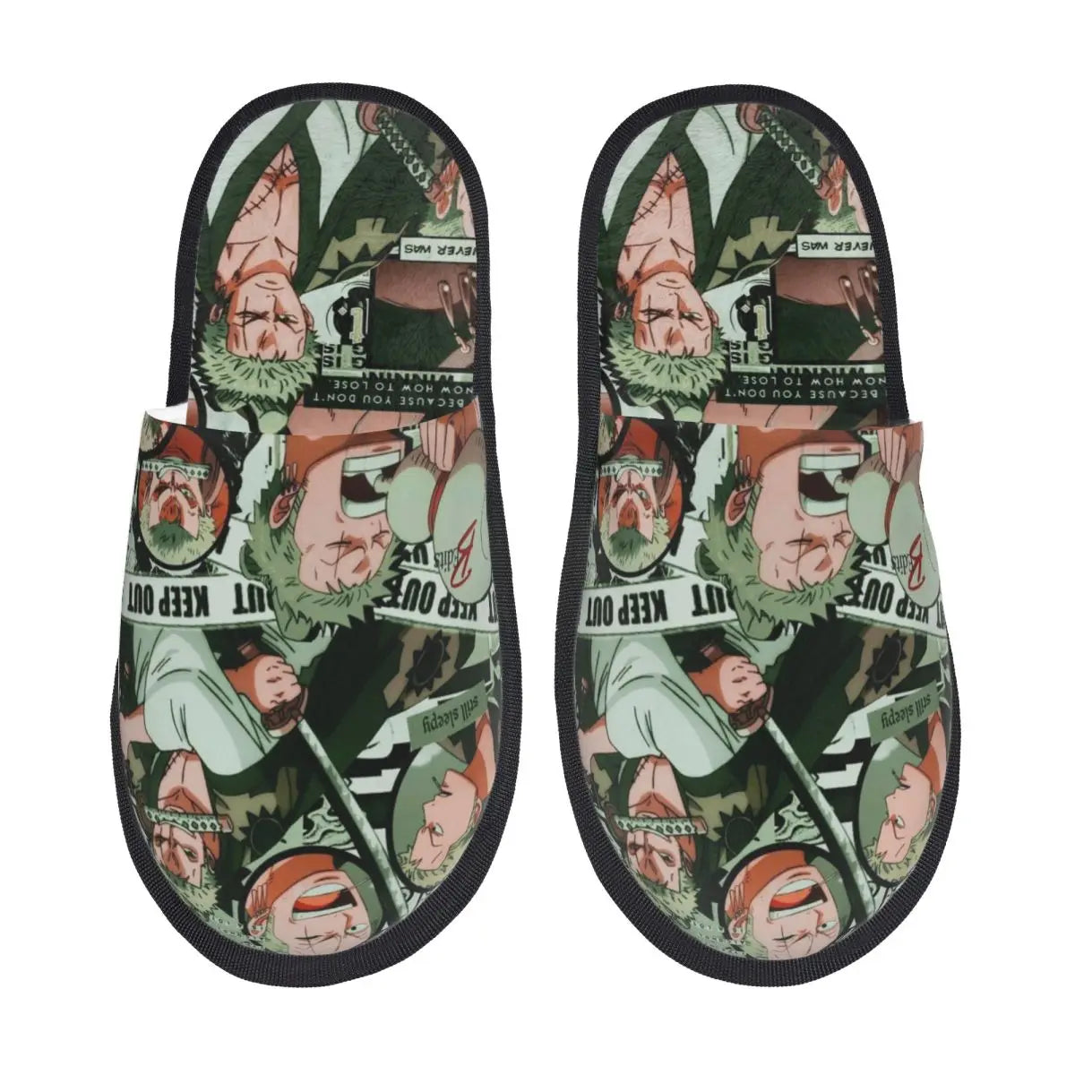 Chaussons One Piece - Design Équipage Mugiwara Style Wano