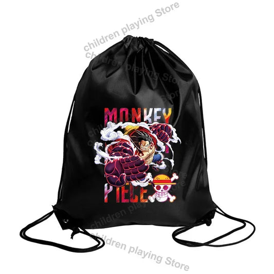 One Piece Umhängetasche – One-Piece-Crew im Cartoon-Stil