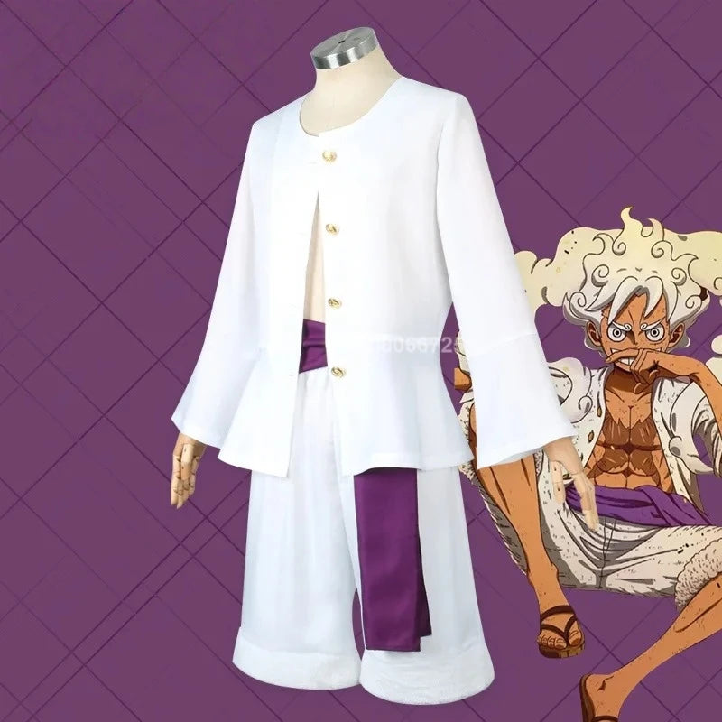 Costume Cosplay One Piece - Tenue Classique de Monkey D. Luffy