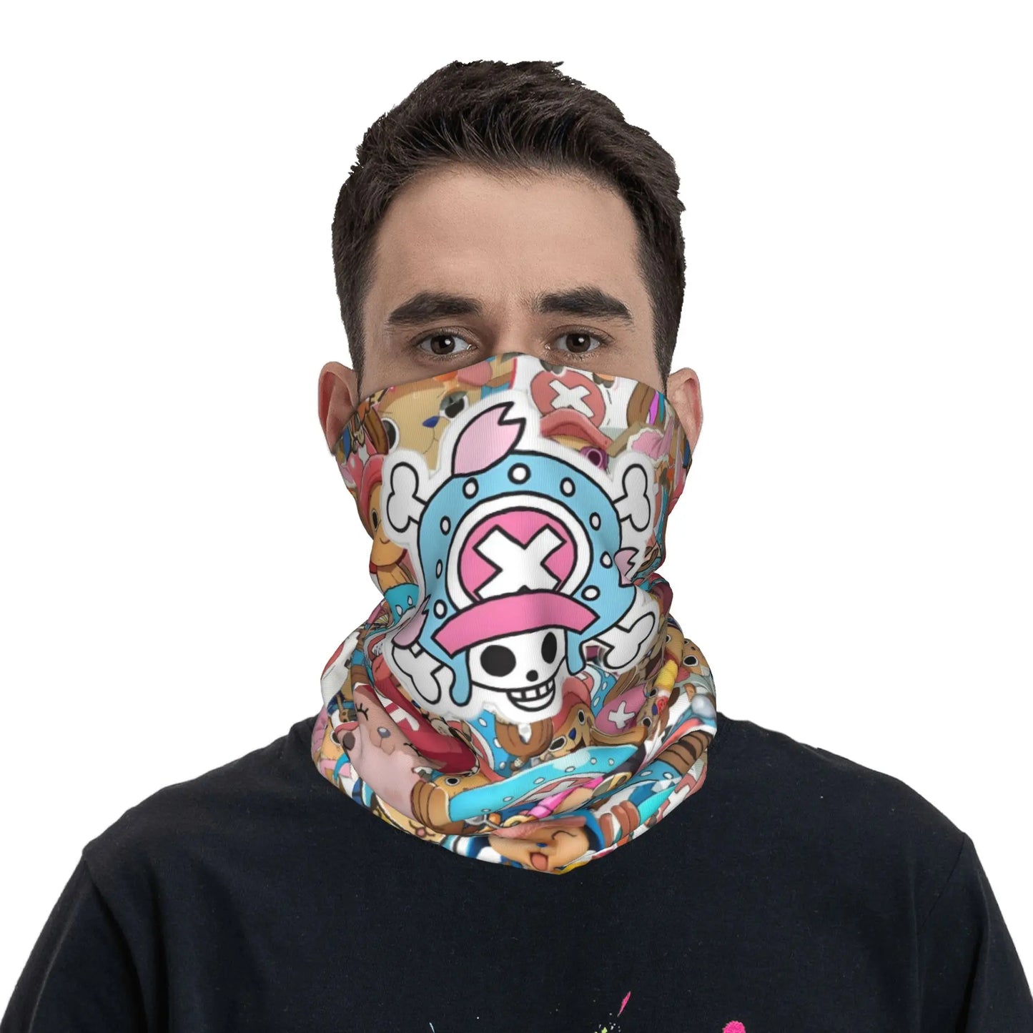 One Piece Bandana – Chopper Blau