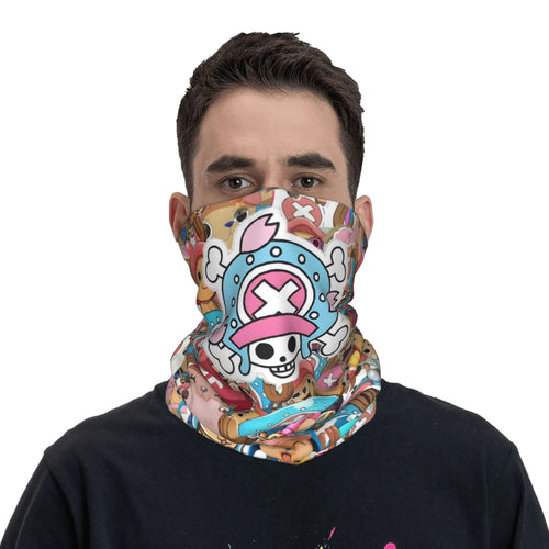 One Piece Bandana – Chopper Blau