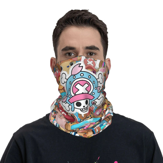 One Piece Bandana – Chopper Blau