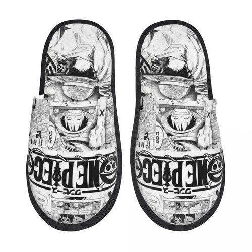 Chaussons One Piece - Design Portraits Noir & Blanc Équipage
