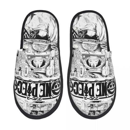 Chaussons One Piece - Design Portraits Noir & Blanc Équipage