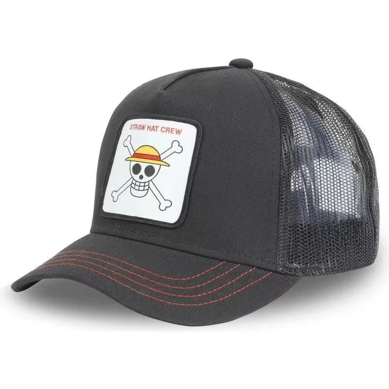 One Piece Trucker-Cap – Ruffy Schwarz