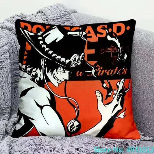 One Piece-Kissenbezug – Portgas D. Ace & Sabo (Brüder)