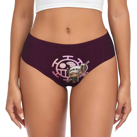 Culotte One Piece - Motif Jolly Roger Nico Robin (Violet)